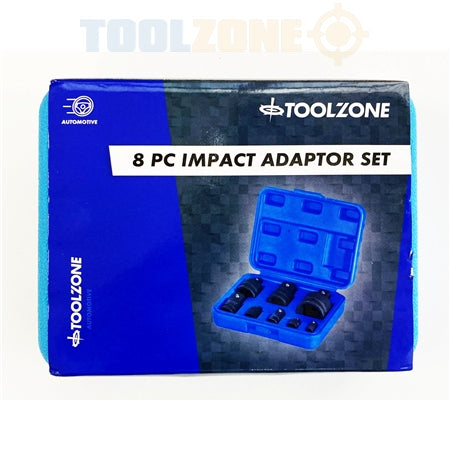 Toolzone 8pc Impact Adaptors In Bmc - SS243