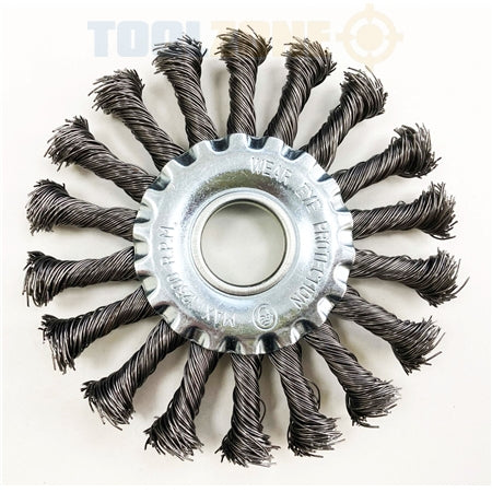 T/Z 115 x 22.2MM Twist Knot W/Wheel Bulk - WB011