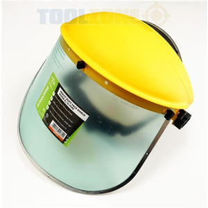 Toolzone  Yellow Clear Safety Visor - SF013