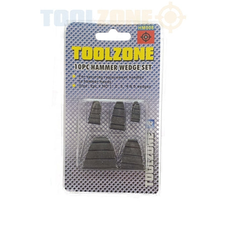 Toolzone 10pc Hammer Wedge Set - HM008