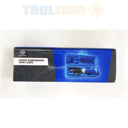 Toolzone Impact Screwdriver With 13 Bits - SD173